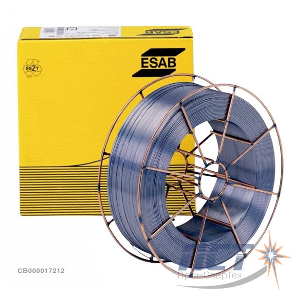 Проволока полированная ESAB OK AristoRod 12.50 1,0 мм Китай (кассета 18 кг)